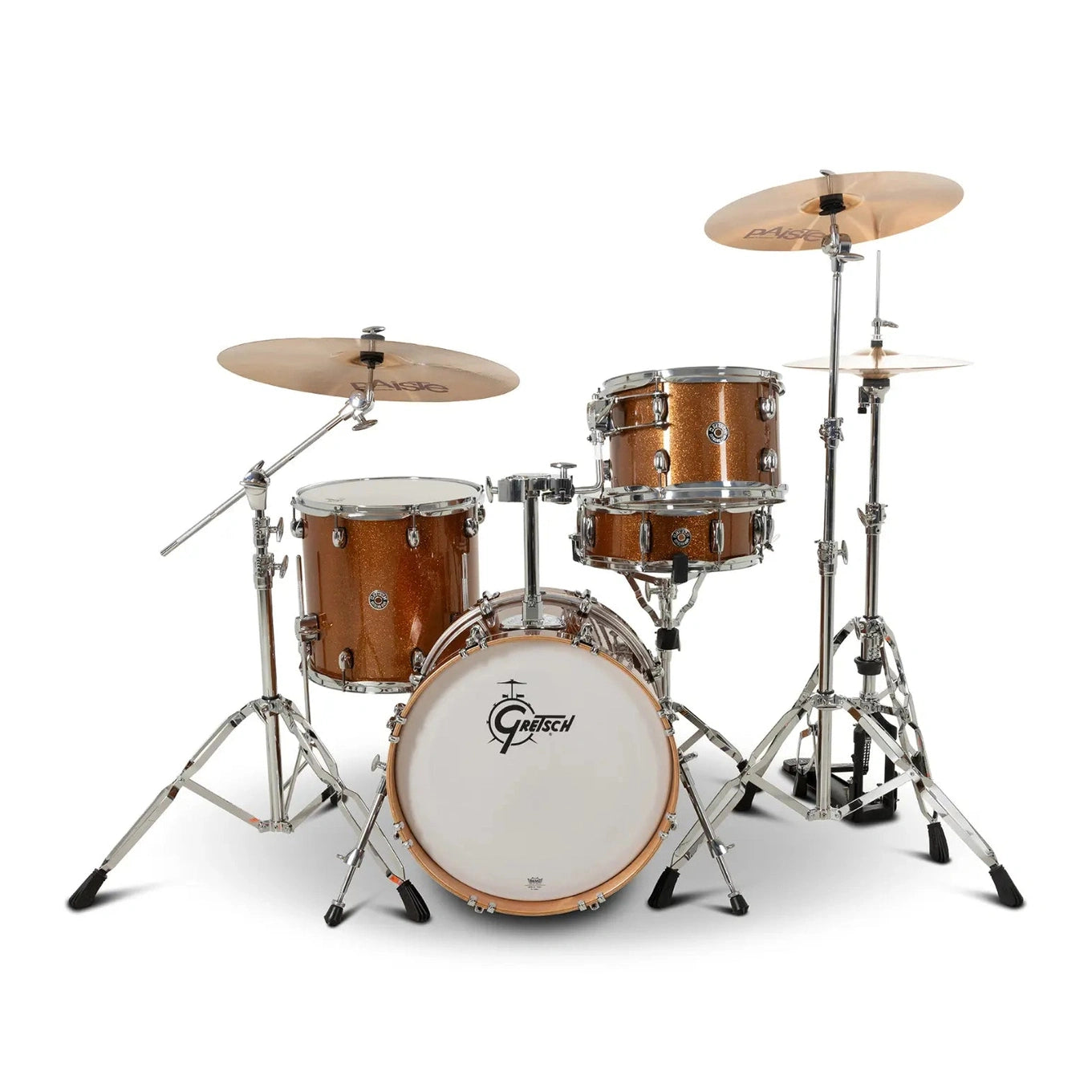 Gretsch Catalina Club CC2 4pc Drum Set 18/12/14/14 Bronze Sparkle - Drum Center Of Portsmouth