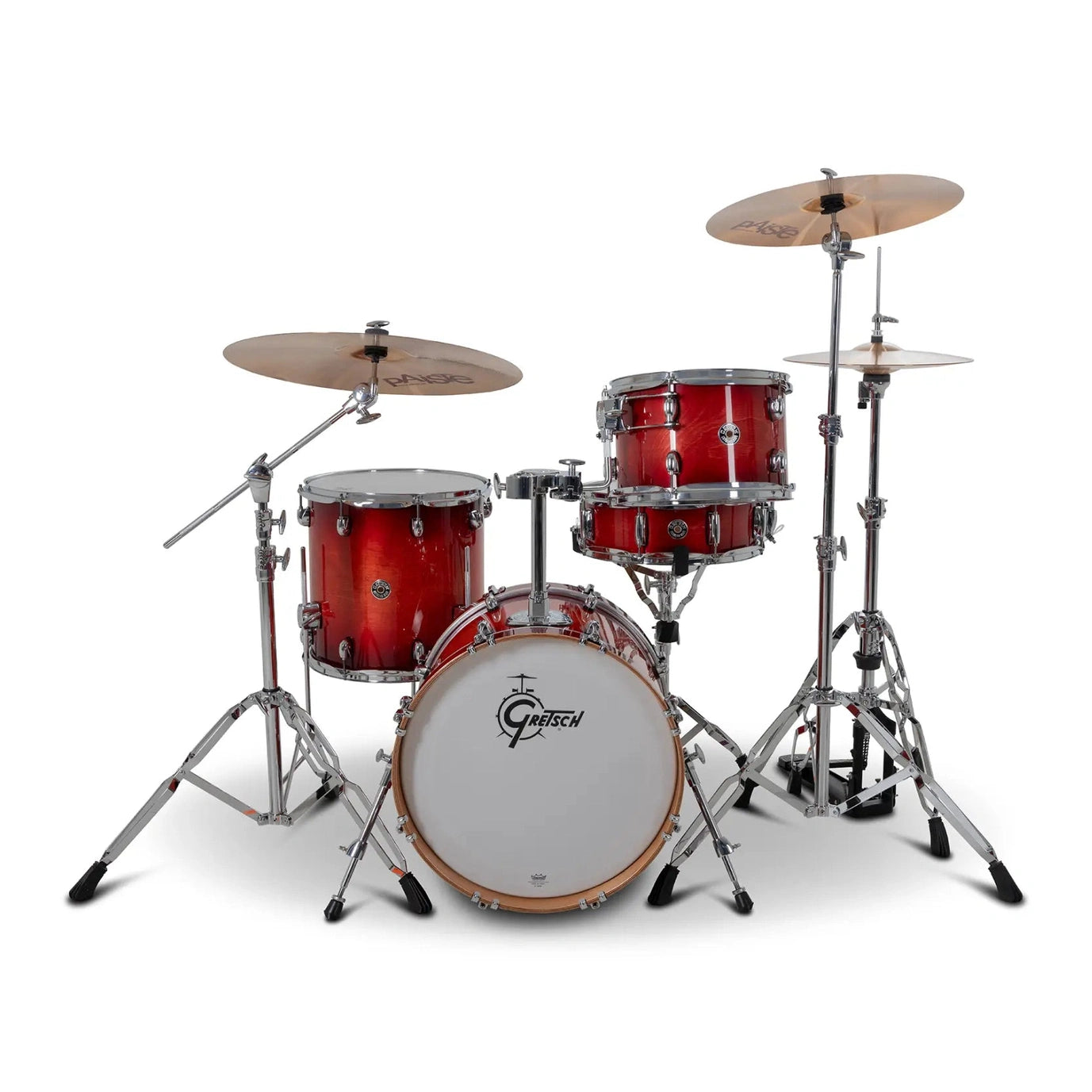 Gretsch Catalina Club CC2 4pc Drum Set 18/12/14/14 Gloss Crimson Burst - Drum Center Of Portsmouth