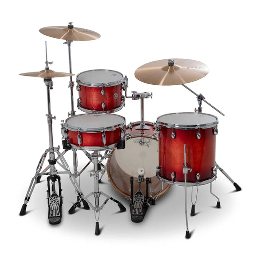 Gretsch Catalina Club CC2 4pc Drum Set 18/12/14/14 Gloss Crimson Burst - Drum Center Of Portsmouth
