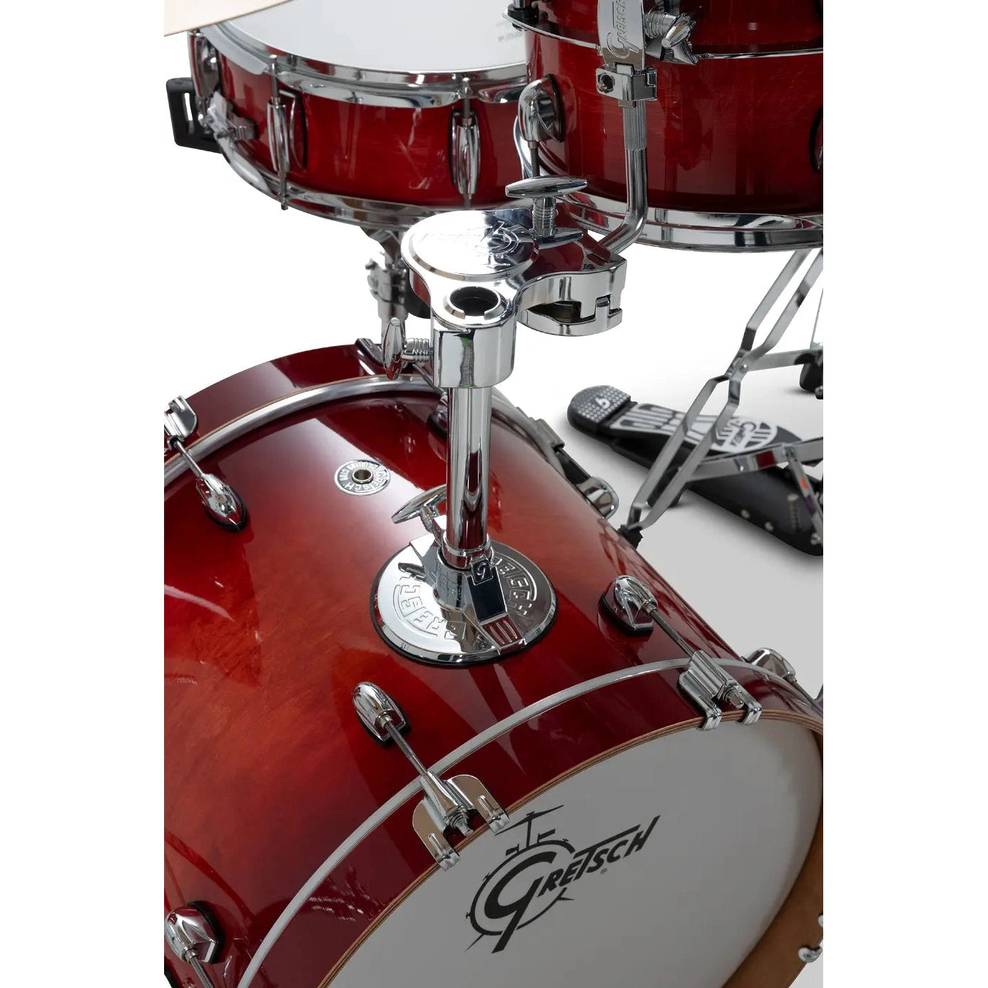 Gretsch Catalina Club CC2 4pc Drum Set 18/12/14/14 Gloss Crimson Burst - Drum Center Of Portsmouth