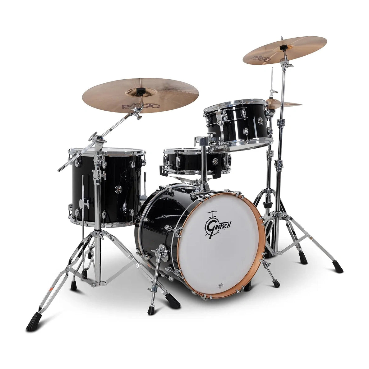 Gretsch Catalina Club CC2 4pc Drum Set 18/12/14/14 Piano Black - Drum Center Of Portsmouth