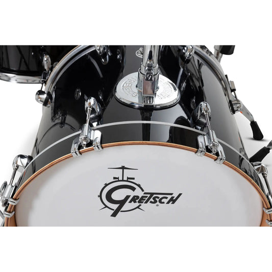 Gretsch Catalina Club CC2 4pc Drum Set 18/12/14/14 Piano Black - Drum Center Of Portsmouth