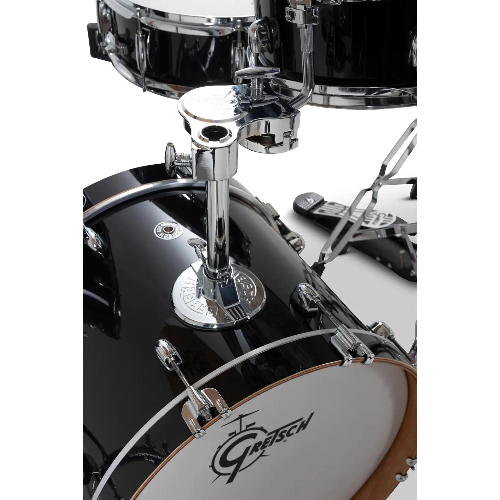 Gretsch Catalina Club CC2 4pc Drum Set 18/12/14/14 Piano Black - Drum Center Of Portsmouth