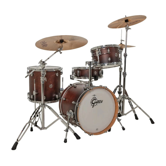 Gretsch Catalina Club CC2 4pc Drum Set 18/12/14/14 Satin Antique Fade - Drum Center Of Portsmouth