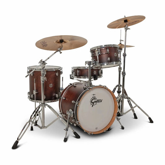 Gretsch Catalina Club CC2 4pc Drum Set 18/12/14/14 Satin Antique Fade - Drum Center Of Portsmouth