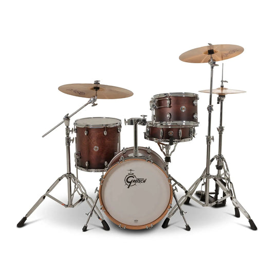 Gretsch Catalina Club CC2 4pc Drum Set 18/12/14/14 Satin Antique Fade - Drum Center Of Portsmouth