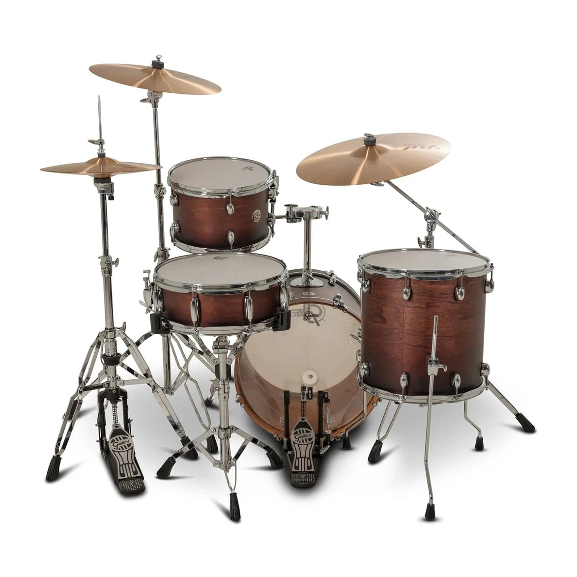 Gretsch Catalina Club CC2 4pc Drum Set 18/12/14/14 Satin Antique Fade - Drum Center Of Portsmouth