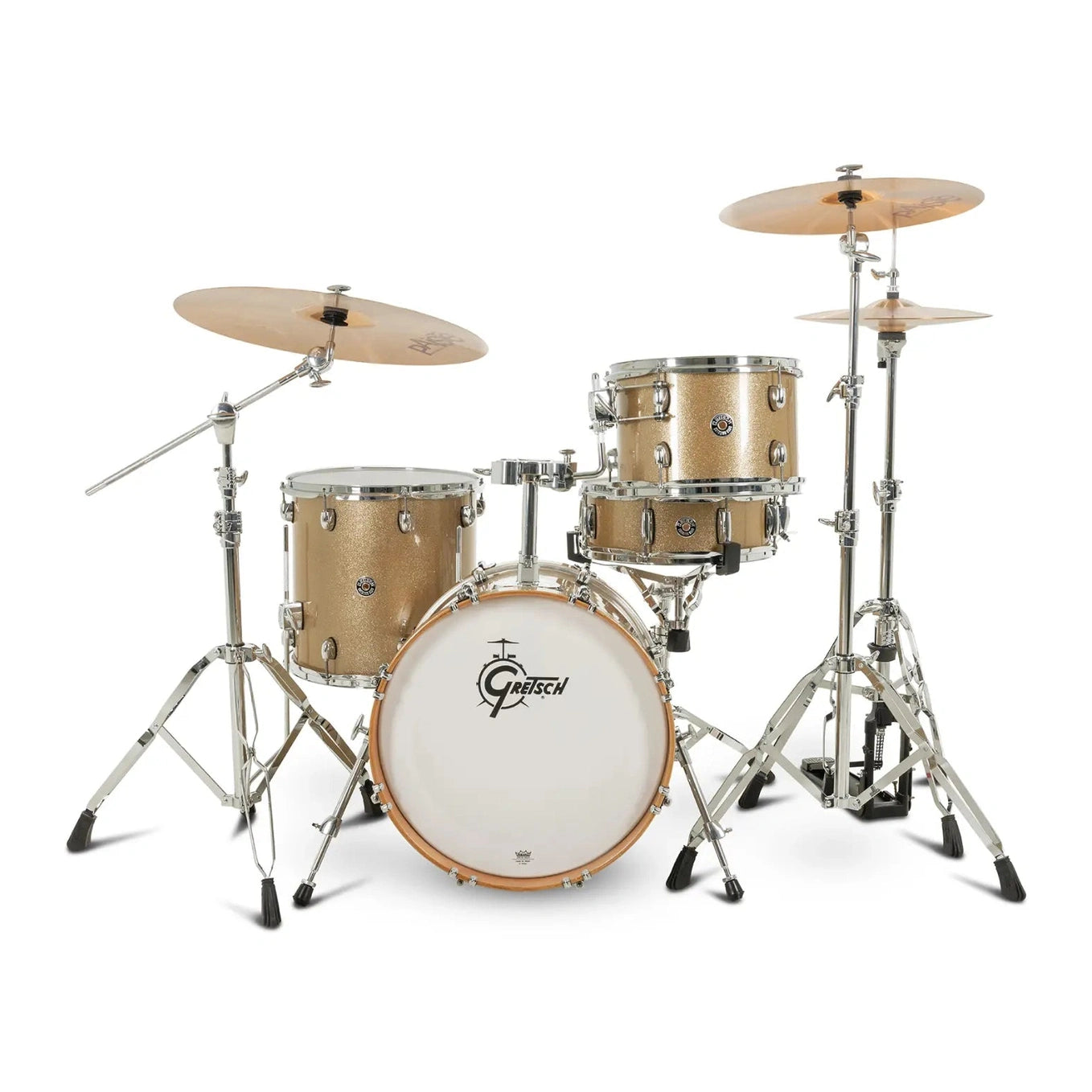Gretsch Catalina Club CC2 4pc Drum Set 18/12/14/14 Sahara Sparkle - Drum Center Of Portsmouth