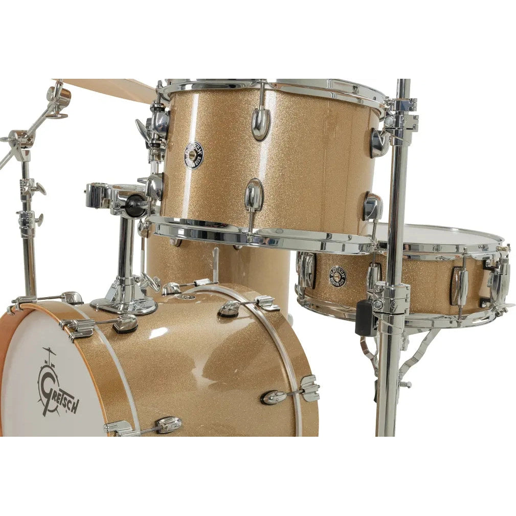 Gretsch Catalina Club CC2 4pc Drum Set 18/12/14/14 Sahara Sparkle - Drum Center Of Portsmouth