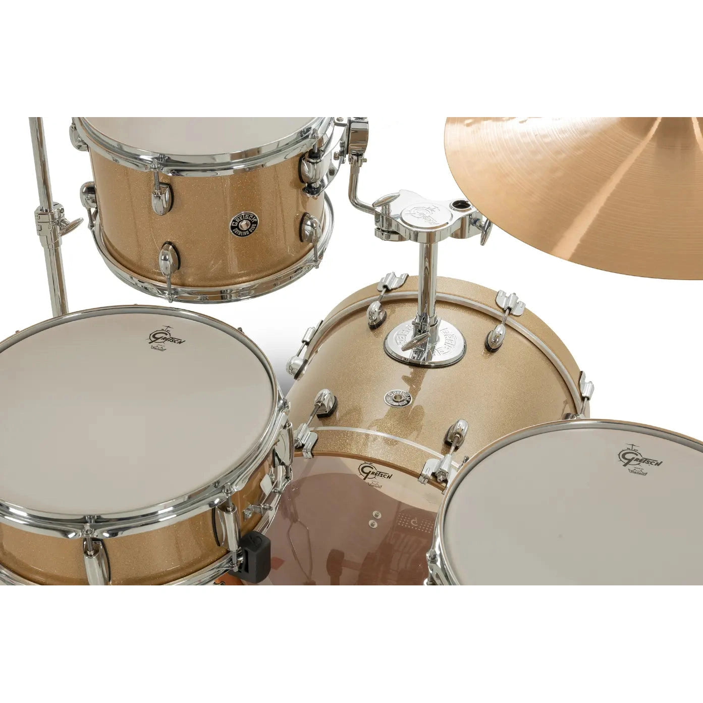 Gretsch Catalina Club CC2 4pc Drum Set 18/12/14/14 Sahara Sparkle - Drum Center Of Portsmouth