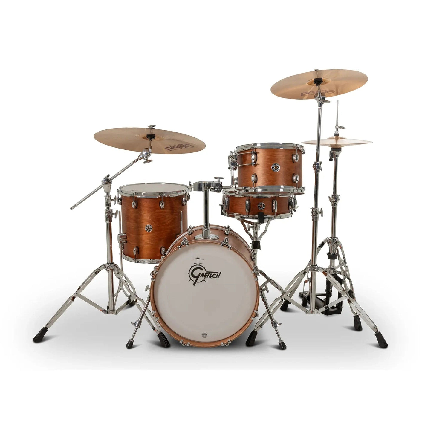 Gretsch Catalina Club CC2 4pc Drum Set 18/12/14/14 Satin Walnut Glaze - Drum Center Of Portsmouth
