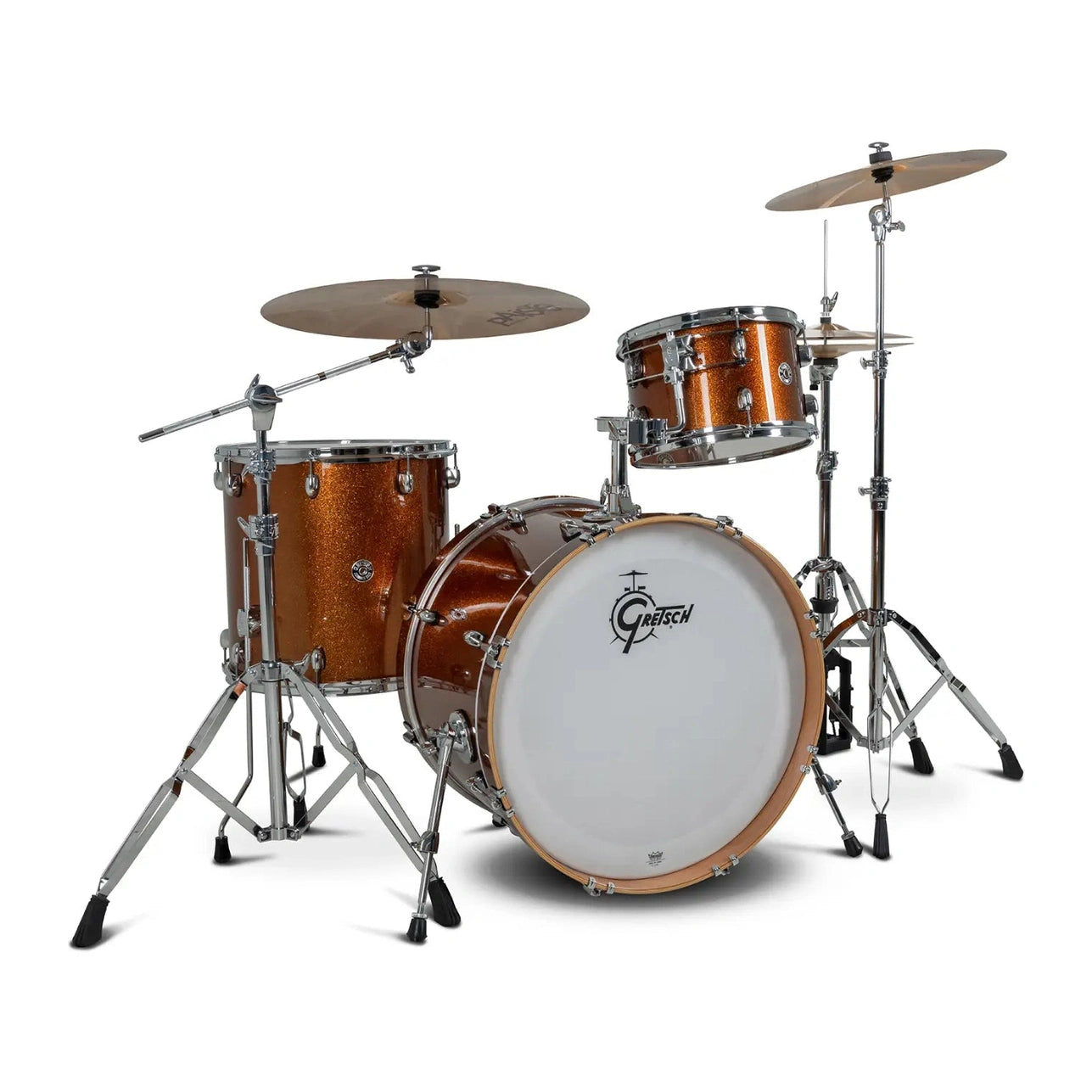 Gretsch Catalina Club CC2 3pc Drum Set 22/12/16 Bronze Sparkle - Drum Center Of Portsmouth