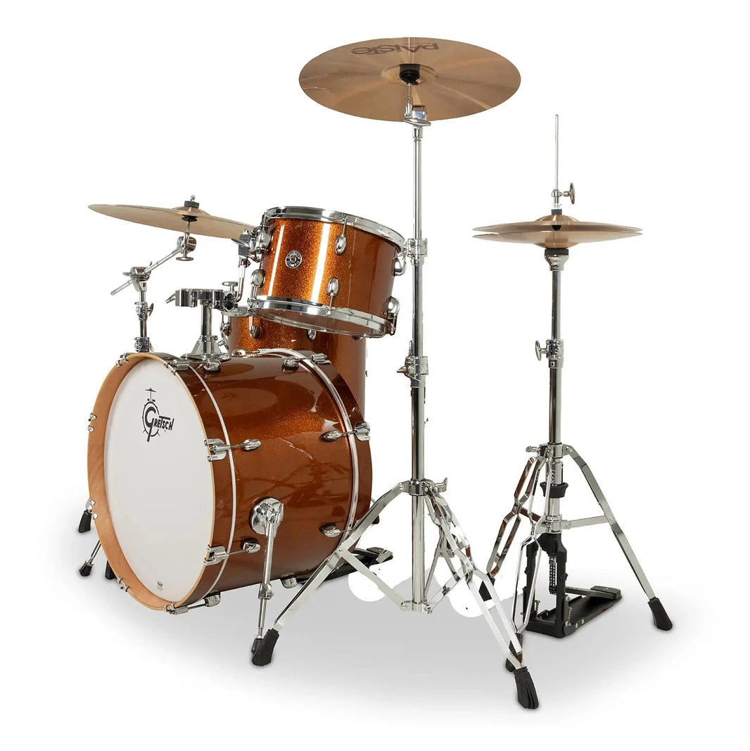 Gretsch Catalina Club CC2 3pc Drum Set 22/12/16 Bronze Sparkle - Drum Center Of Portsmouth