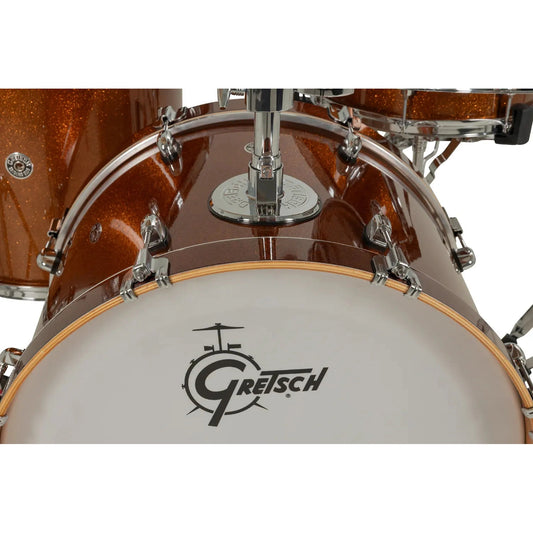 Gretsch Catalina Club CC2 3pc Drum Set 22/12/16 Bronze Sparkle - Drum Center Of Portsmouth