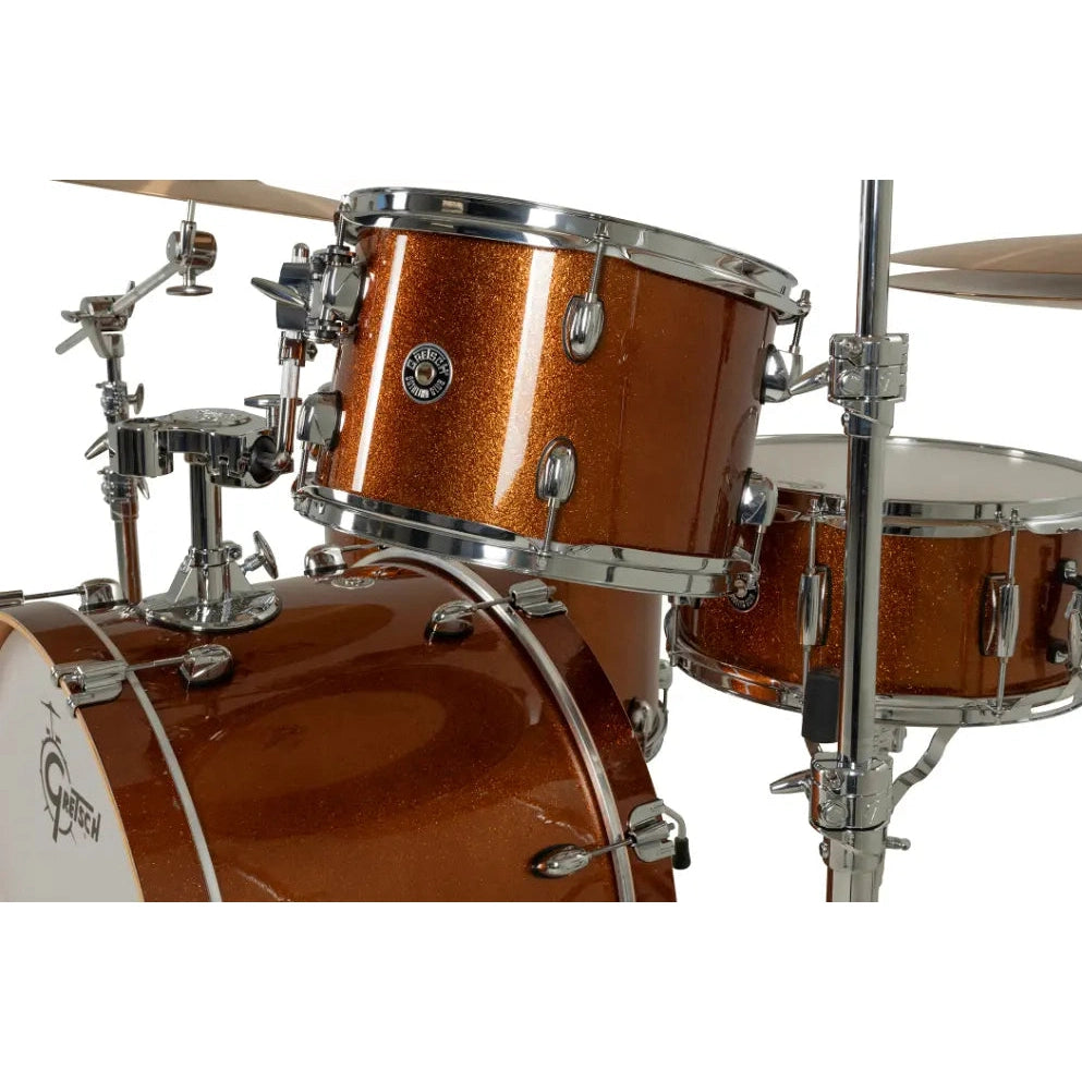 Gretsch Catalina Club CC2 3pc Drum Set 22/12/16 Bronze Sparkle - Drum Center Of Portsmouth
