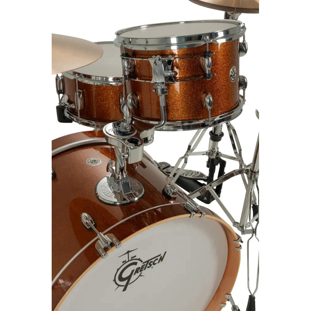Gretsch Catalina Club CC2 3pc Drum Set 22/12/16 Bronze Sparkle - Drum Center Of Portsmouth