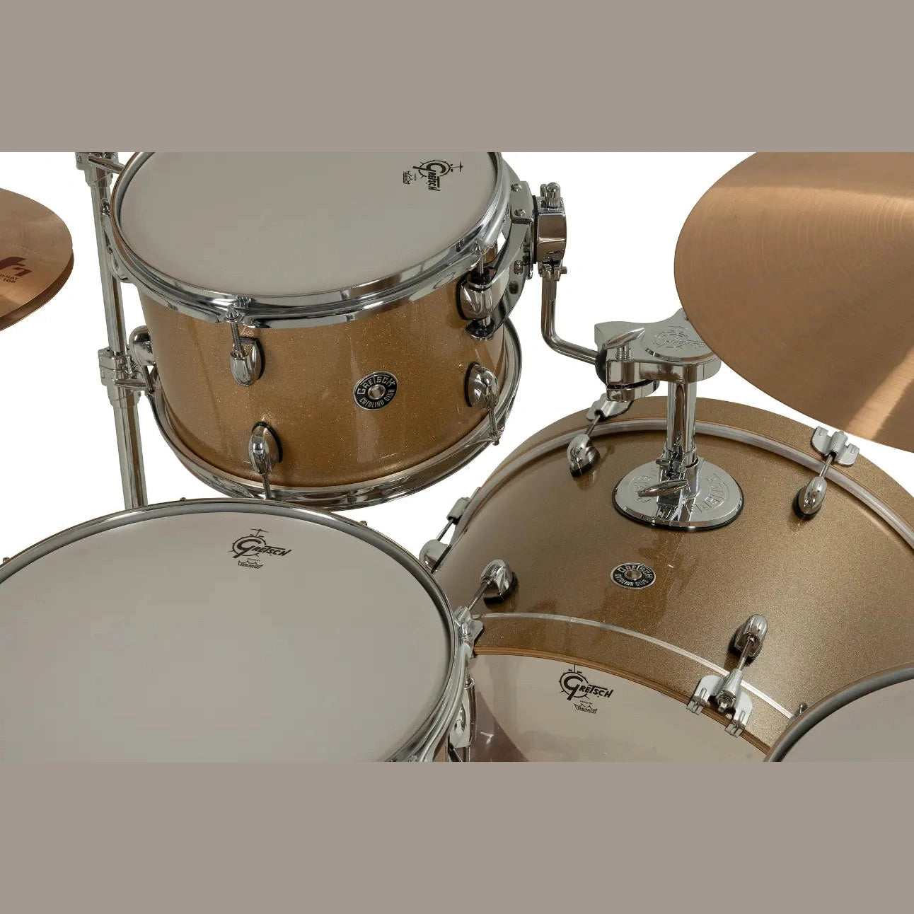 Gretsch Catalina Club CC2 3pc Drum Set 22/12/16 Sahara Sparkle - Drum Center Of Portsmouth