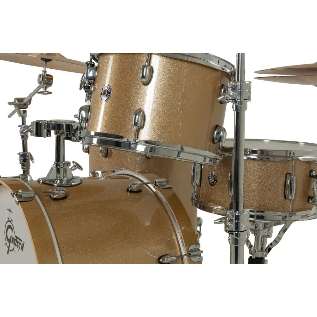 Gretsch Catalina Club CC2 3pc Drum Set 22/12/16 Sahara Sparkle - Drum Center Of Portsmouth