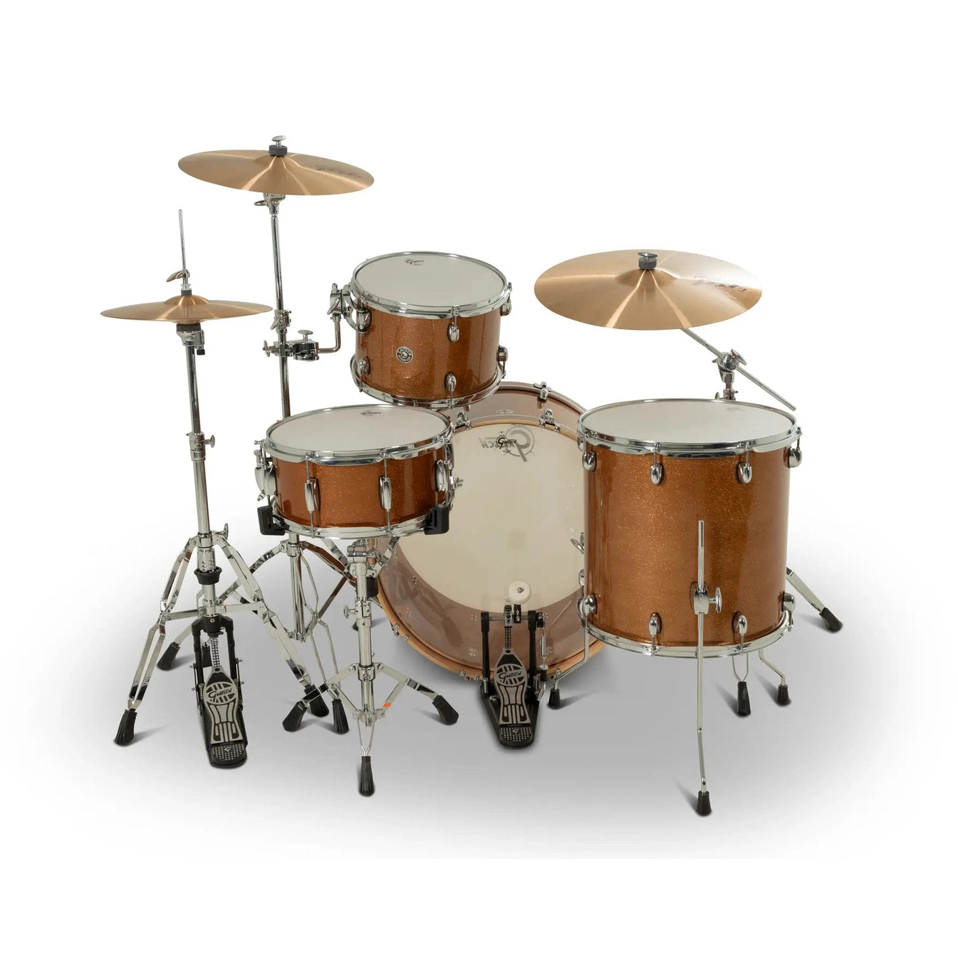 Gretsch Catalina Club CC2 3pc Drum Set 24/13/16 Bronze Sparkle - Drum Center Of Portsmouth