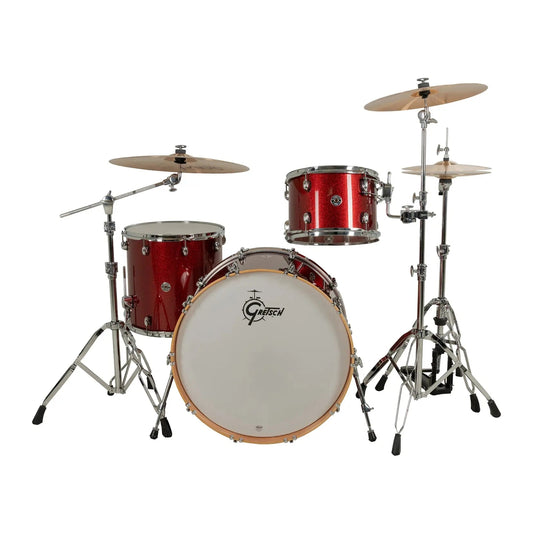 Gretsch Catalina Club CC2 3pc Drum Set 24/13/16 Dark Cherry Sparkle - Drum Center Of Portsmouth