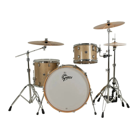 Gretsch Catalina Club CC2 3pc Drum Set 24/13/16 Sahara Sparkle - Drum Center Of Portsmouth