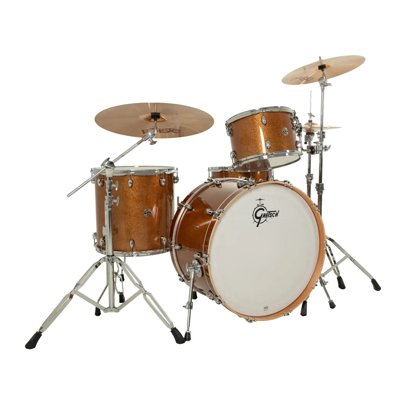 Gretsch Catalina Club CC2 4pc Drum Set 24/13/16/14 Bronze Sparkle - Drum Center Of Portsmouth