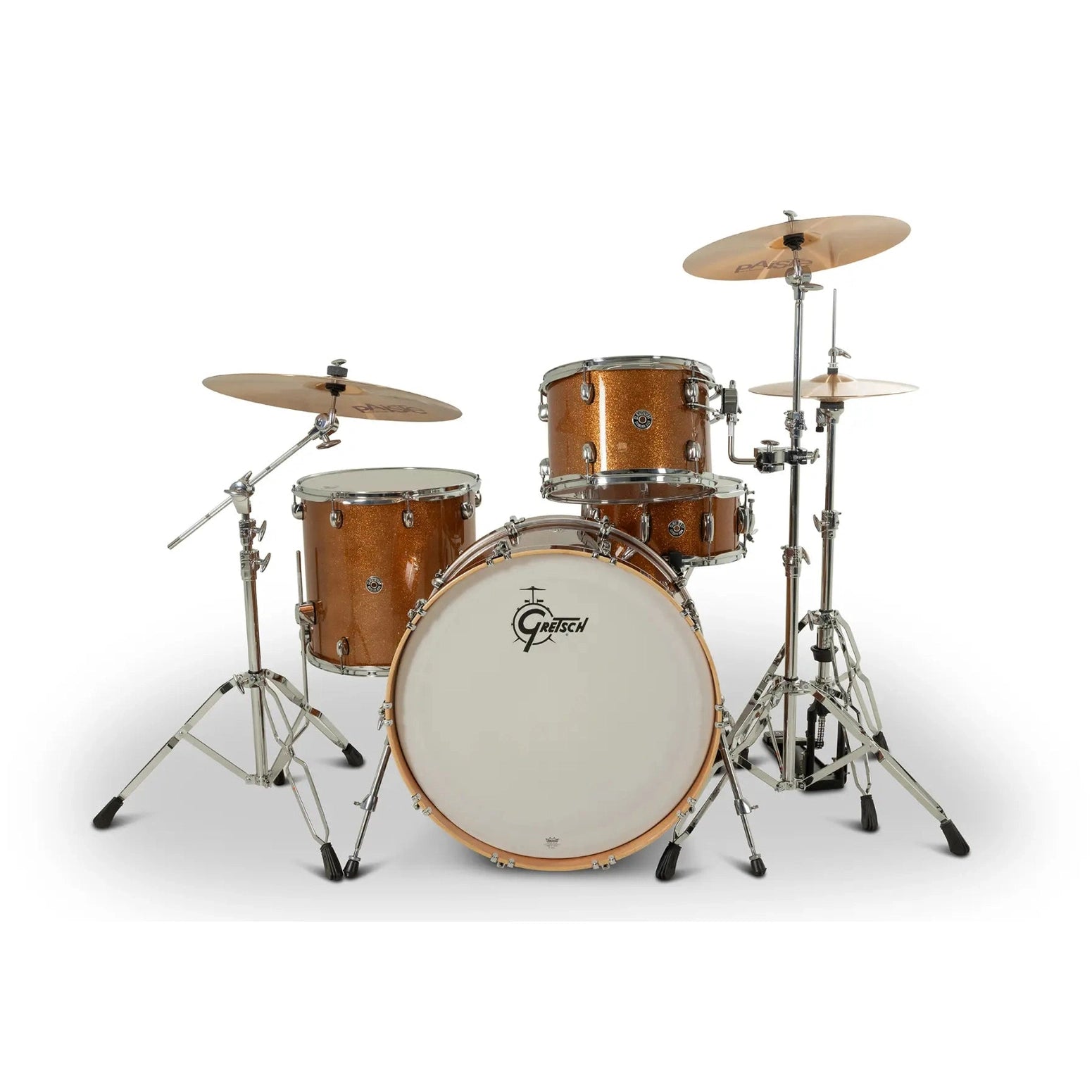 Gretsch Catalina Club CC2 4pc Drum Set 24/13/16/14 Bronze Sparkle - Drum Center Of Portsmouth