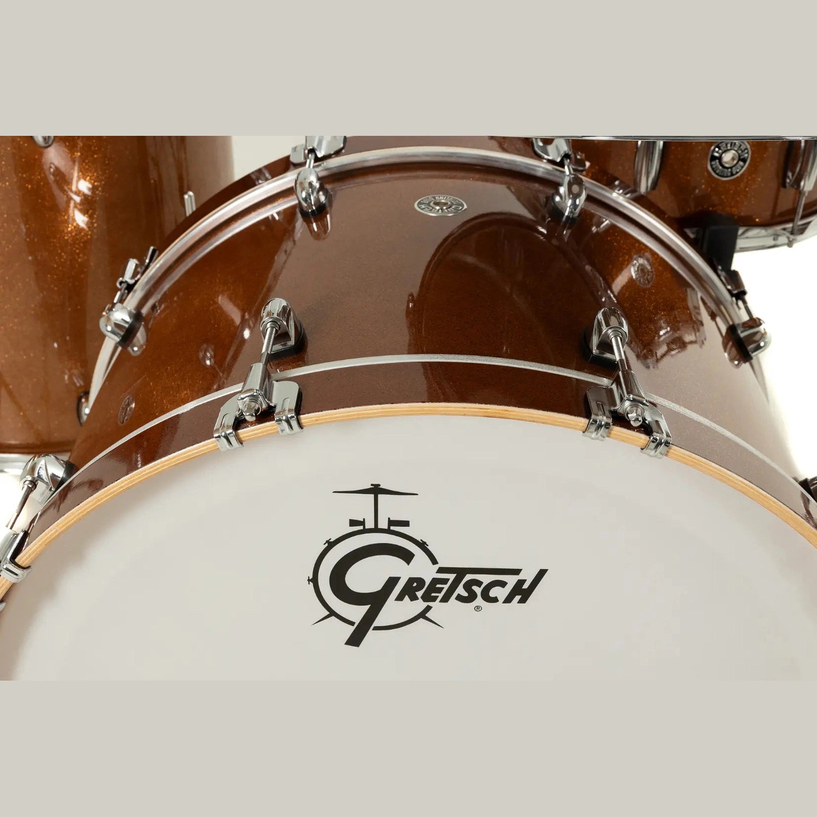 Gretsch Catalina Club CC2 4pc Drum Set 24/13/16/14 Bronze Sparkle - Drum Center Of Portsmouth