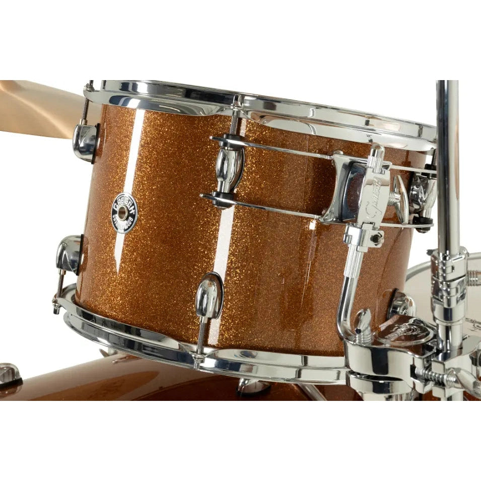 Gretsch Catalina Club CC2 4pc Drum Set 24/13/16/14 Bronze Sparkle - Drum Center Of Portsmouth