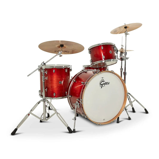 Gretsch Catalina Club CC2 4pc Drum Set 24/13/16/14 Gloss Crimson Burst - Drum Center Of Portsmouth