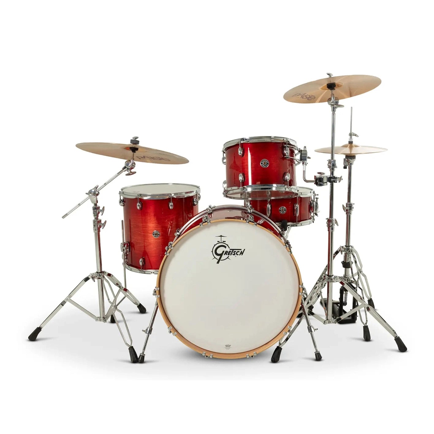 Gretsch Catalina Club CC2 4pc Drum Set 24/13/16/14 Gloss Crimson Burst - Drum Center Of Portsmouth