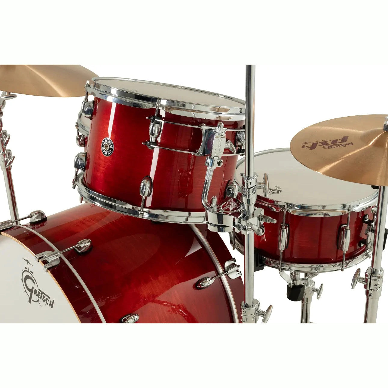 Gretsch Catalina Club CC2 4pc Drum Set 24/13/16/14 Gloss Crimson Burst - Drum Center Of Portsmouth