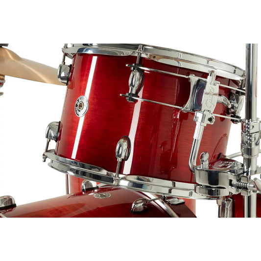 Gretsch Catalina Club CC2 4pc Drum Set 24/13/16/14 Gloss Crimson Burst - Drum Center Of Portsmouth