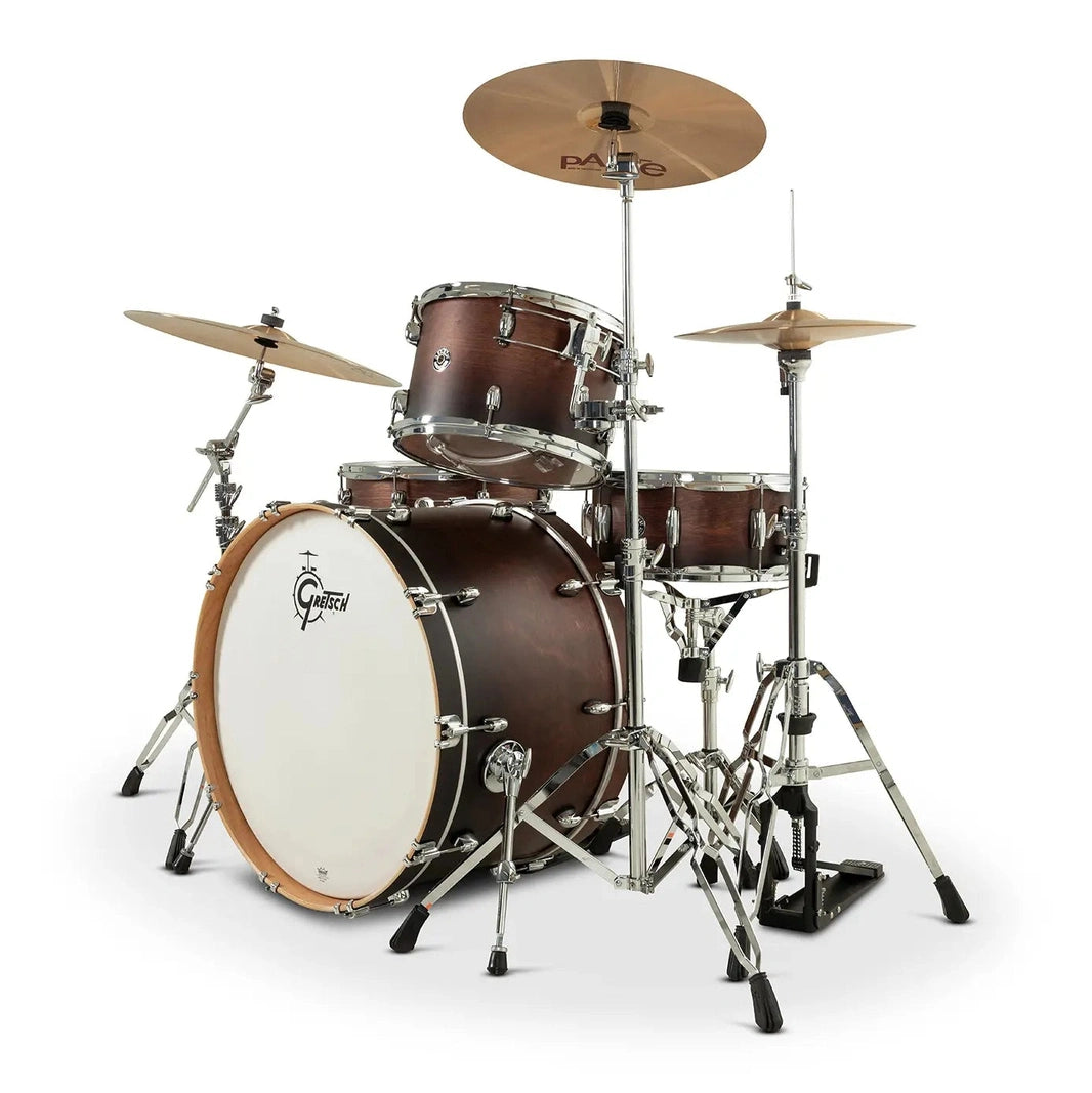 Gretsch Catalina Club CC2 4pc Drum Set 24/13/16/14 Satin Antique Fade - Drum Center Of Portsmouth