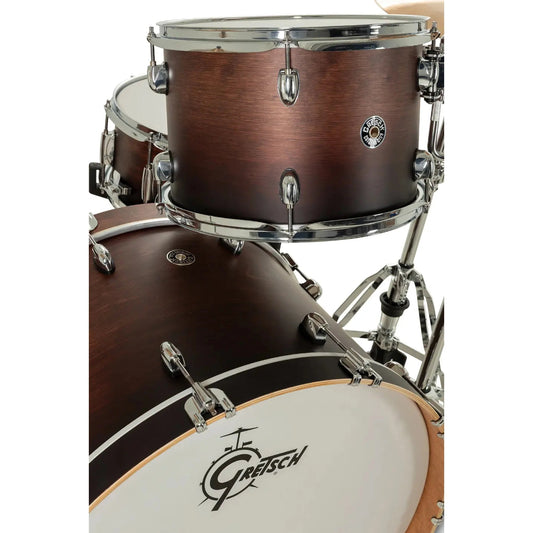 Gretsch Catalina Club CC2 4pc Drum Set 24/13/16/14 Satin Antique Fade - Drum Center Of Portsmouth