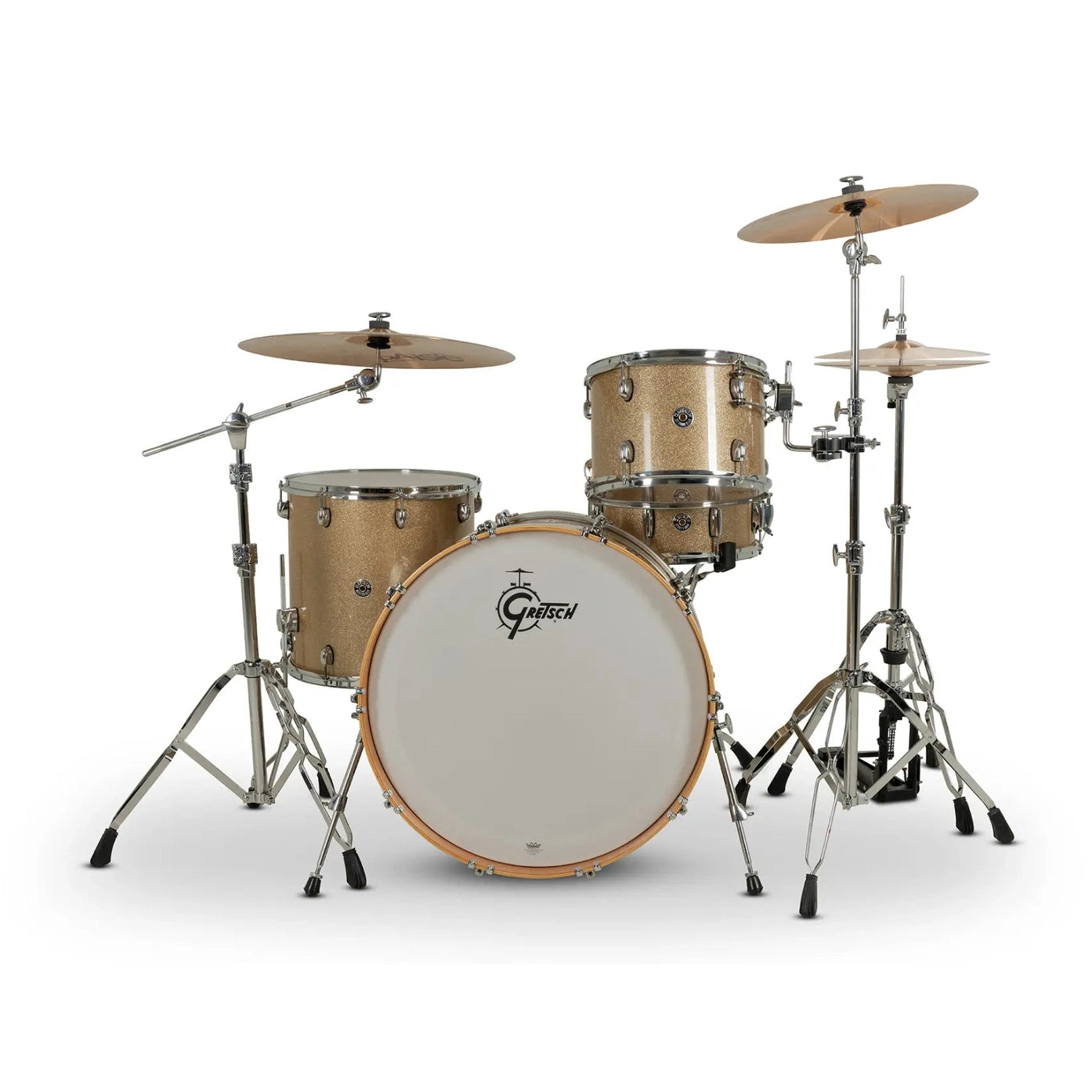 Gretsch Catalina Club CC2 4pc Drum Set 24/13/16/14 Sahara Sparkle - Drum Center Of Portsmouth
