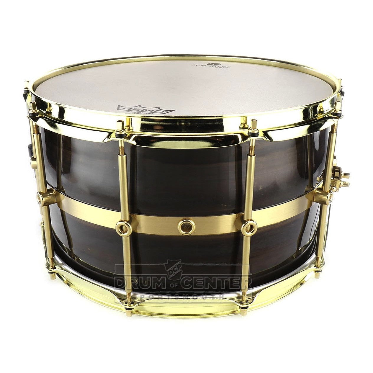 Schagerl Antares Snare Drum 14x8 Brass, Custom Dark