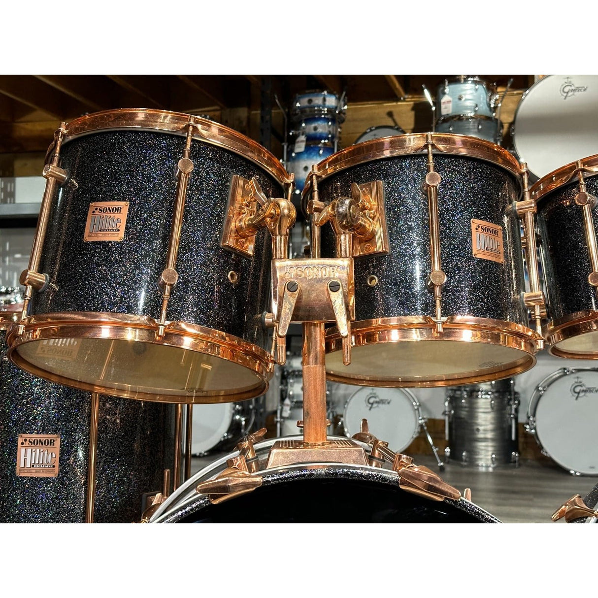 Vintage Sonor Hilite Exclusive Series Double Bass Drum Set