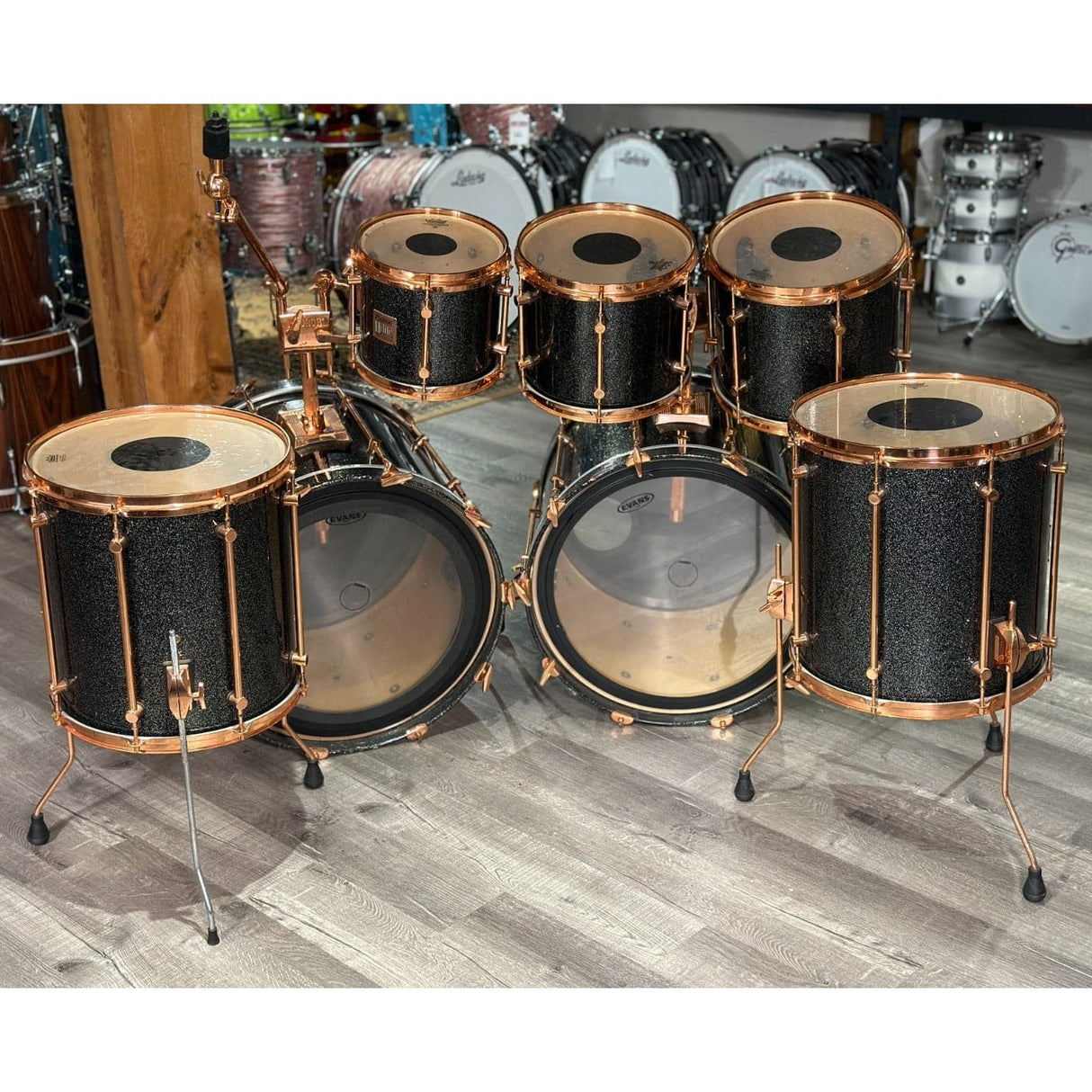 Vintage Sonor Hilite Exclusive Series Double Bass Drum Set