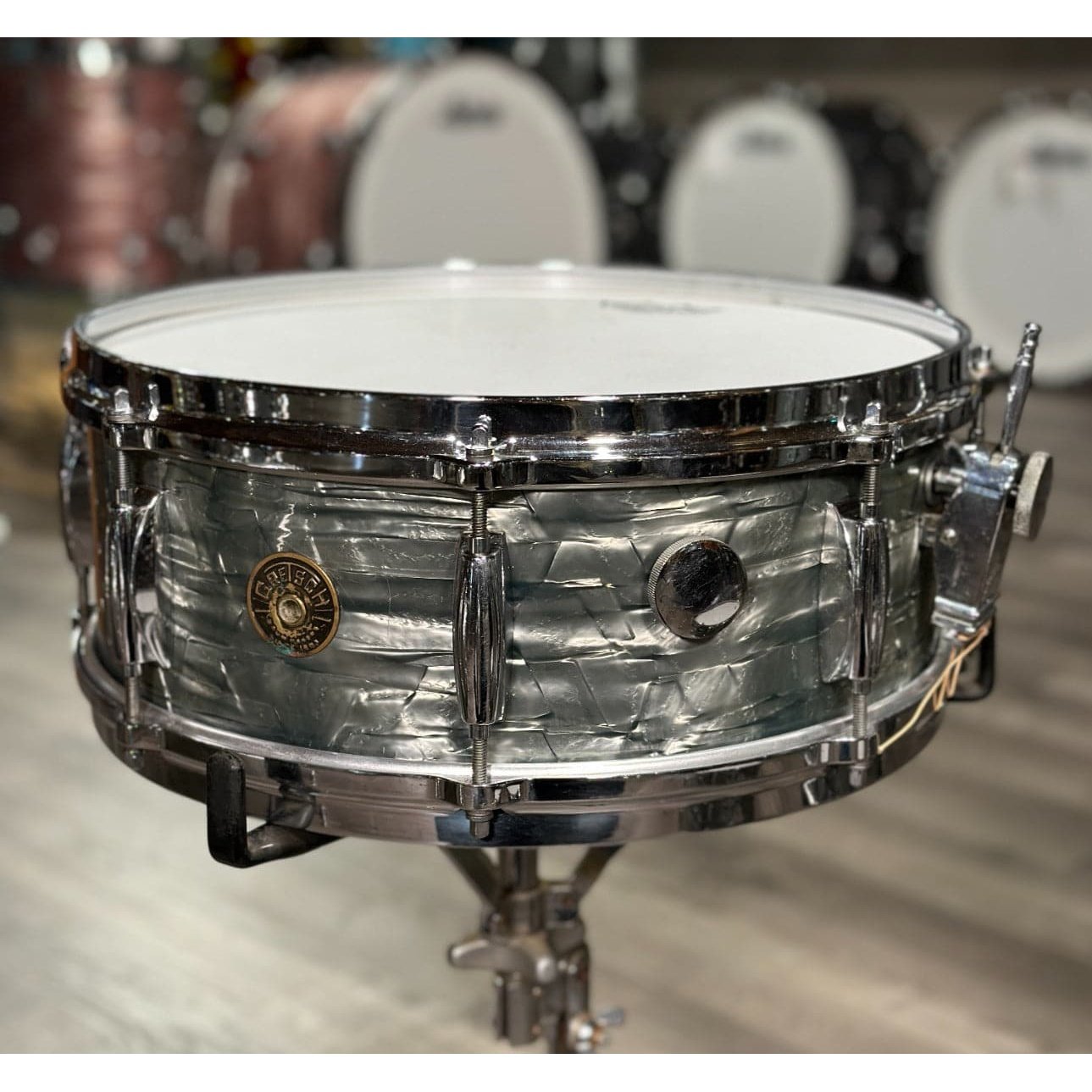 Vintage Gretsch Progressive Jazz Drum Set 18/12/14/14x5