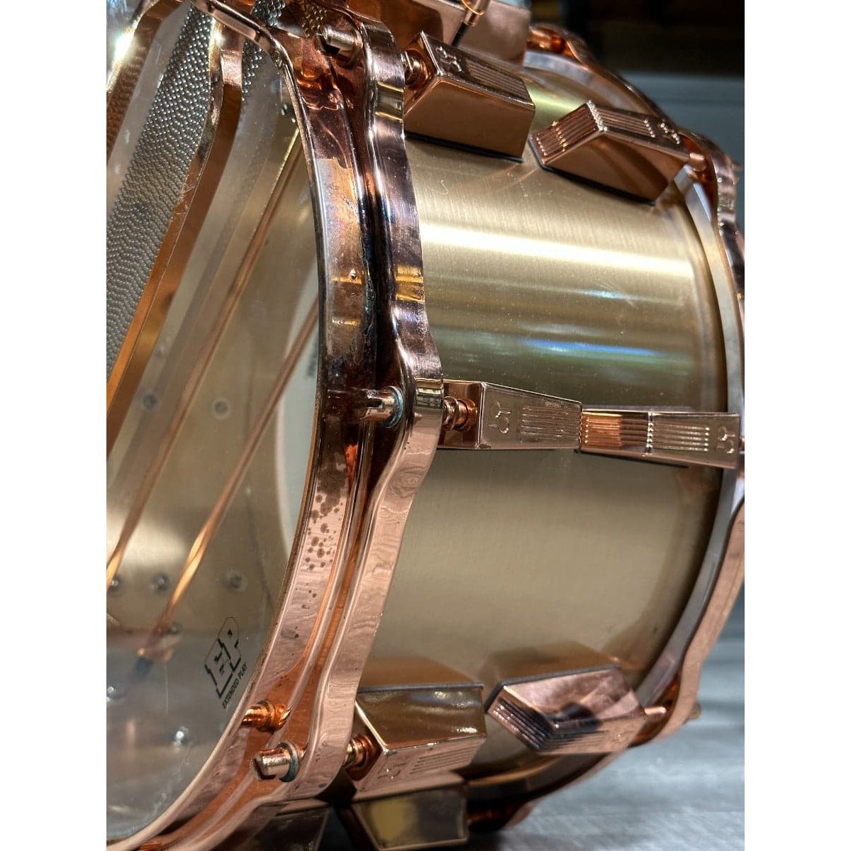 Vintage Sonor HLD-590 Cast Bronze Snare Drum 14x8 w/Copper Hardware