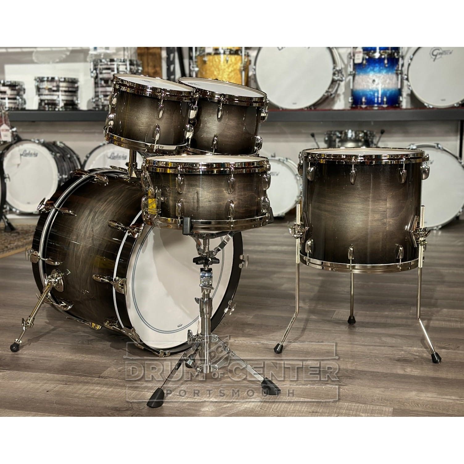 Gretsch Limited Edition 140th Anniversary 5pc Drum Set Ebony Stardust