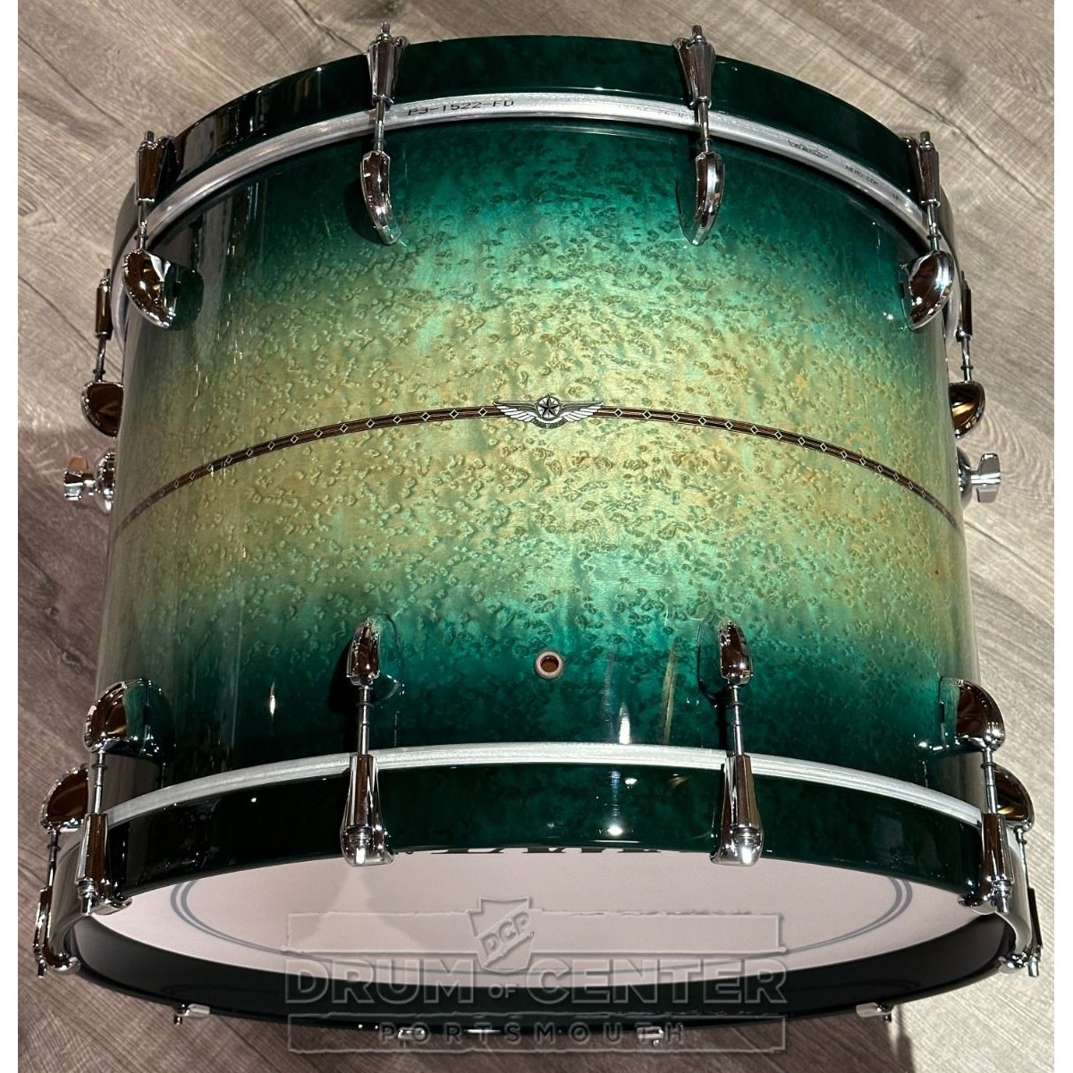 Tama Star Maple Limited Edition 5pc Drum Set Cerulean Birdseye Maple Burst