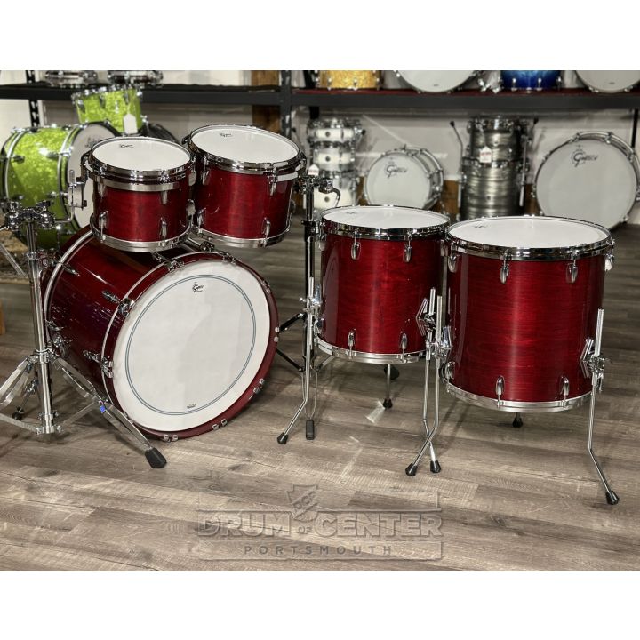 Gretsch USA Custom 5pc Drum Set Rosewood Gloss