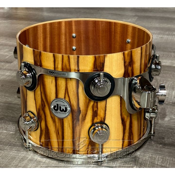 DW Collectors Cherry/Mahogany 6pc Drum Set Exotic Chechen w/Nickel Hw