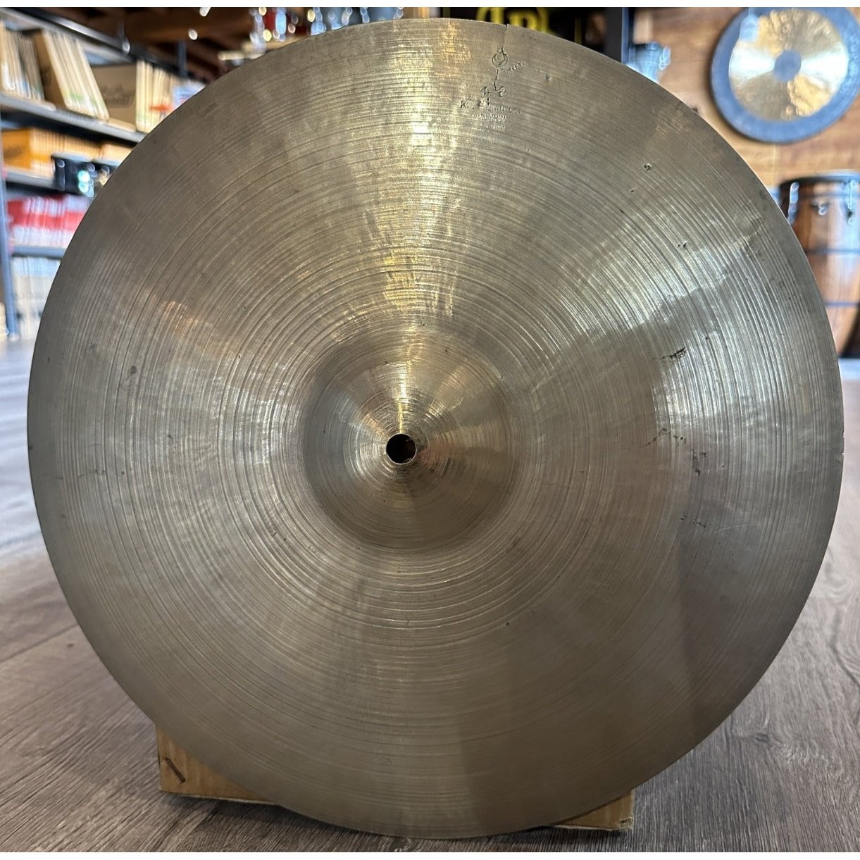 Used Vintage K Istanbul Zildjian Zildjian Hi Hat Cymbals 14 - 714/777 grams