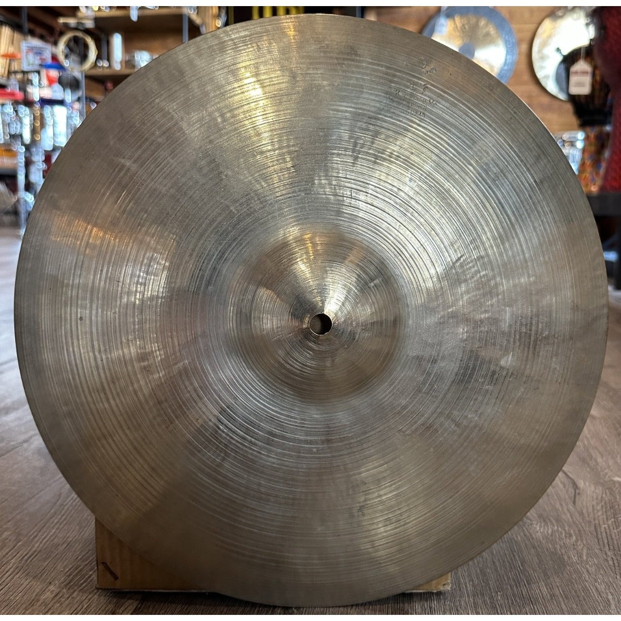 Used Vintage K Istanbul Zildjian Zildjian Hi Hat Cymbals 14 - 714/777 grams
