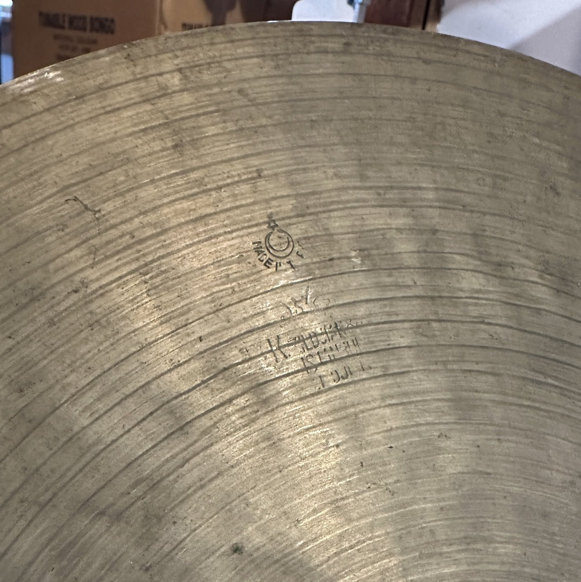 Used Vintage K Istanbul Zildjian Zildjian Hi Hat Cymbals 15 - 951/987 grams