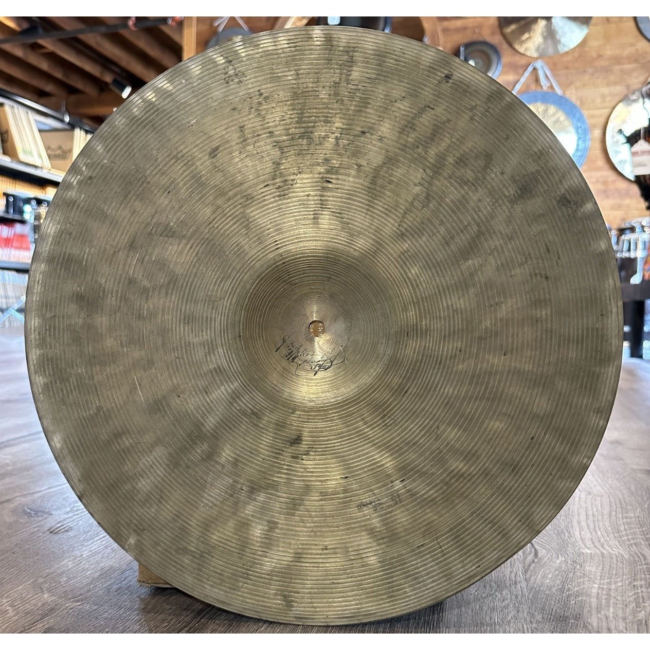 Used Vintage K Istanbul Zildjian Zildjian Hi Hat Cymbals 15 - 951/987 grams