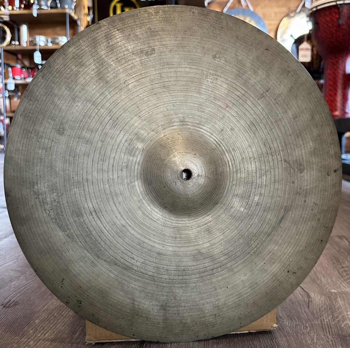 Used Vintage K Istanbul Zildjian Zildjian Hi Hat Cymbals 15 - 951/987 grams